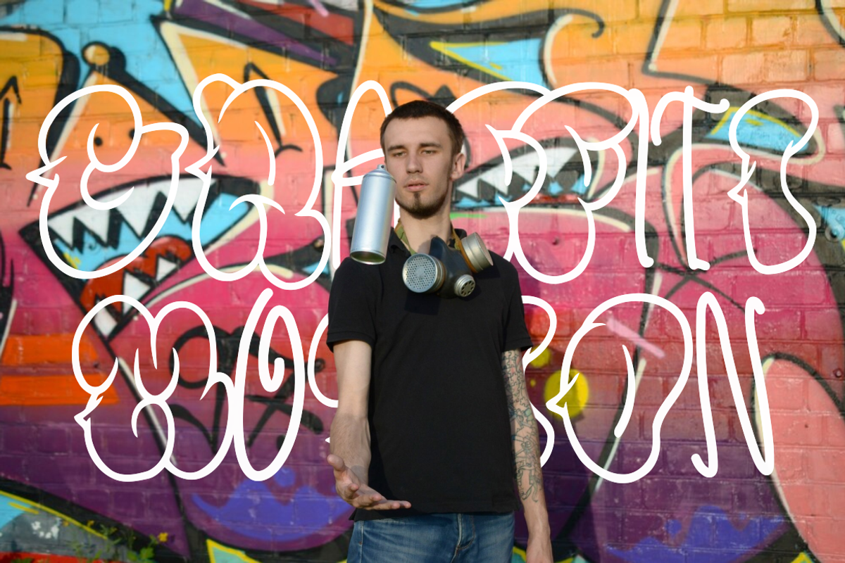 Rollbeat Graffiti - Duo Graffiti, a Font by PutraCetol Studio (Photo 2 of 5)