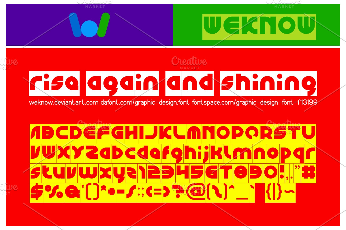 graphic design font preview 4