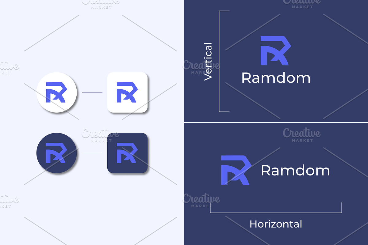 Modern R Letter Logo Design, a Branding & Logo Template by Orin Creative (Photo 5 of 5)