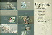Squarespace Template | Life Coaching, a Squarespace Template by Under My Cozy Roof (Thumbnail 4 of 10)