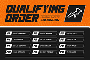 AxzerSports - Automotive Racing Logo, a Sans Serif Font by Nirmana Visual (Thumbnail 12 of 15)