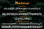 Monterado - Handwritten Brush Font, a Font by Wellscript Studio (Thumbnail 7 of 7)