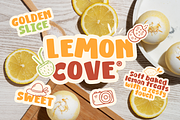 Lemon Cookies - Food Font, a Handwritten Font by Mozatype (Thumbnail 7 of 8)