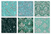 Mint Green Silver Glitter Texture, a Texture Graphic by Dream Creation (Thumbnail 3 of 7)