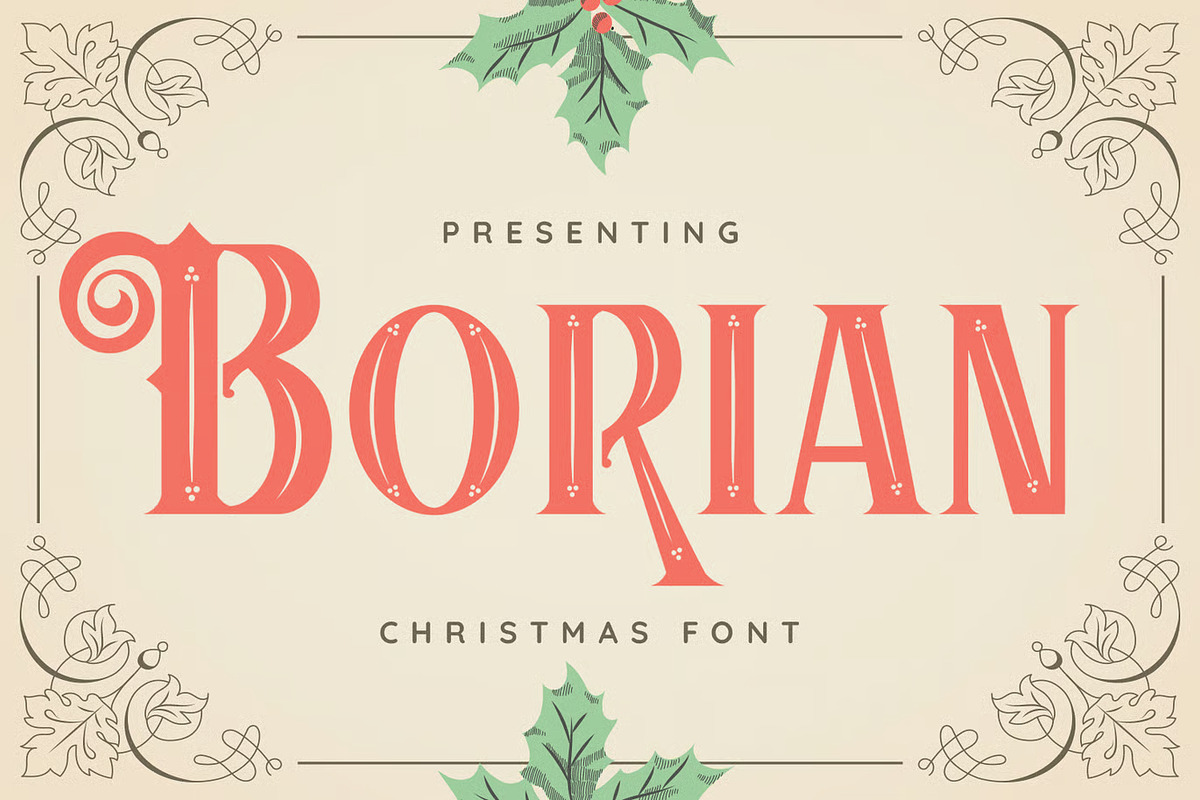 Borian Font, a Script Font by Runsell Studio (Photo 1 of 4)