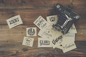 26 Vector Hand Lettering Stamps