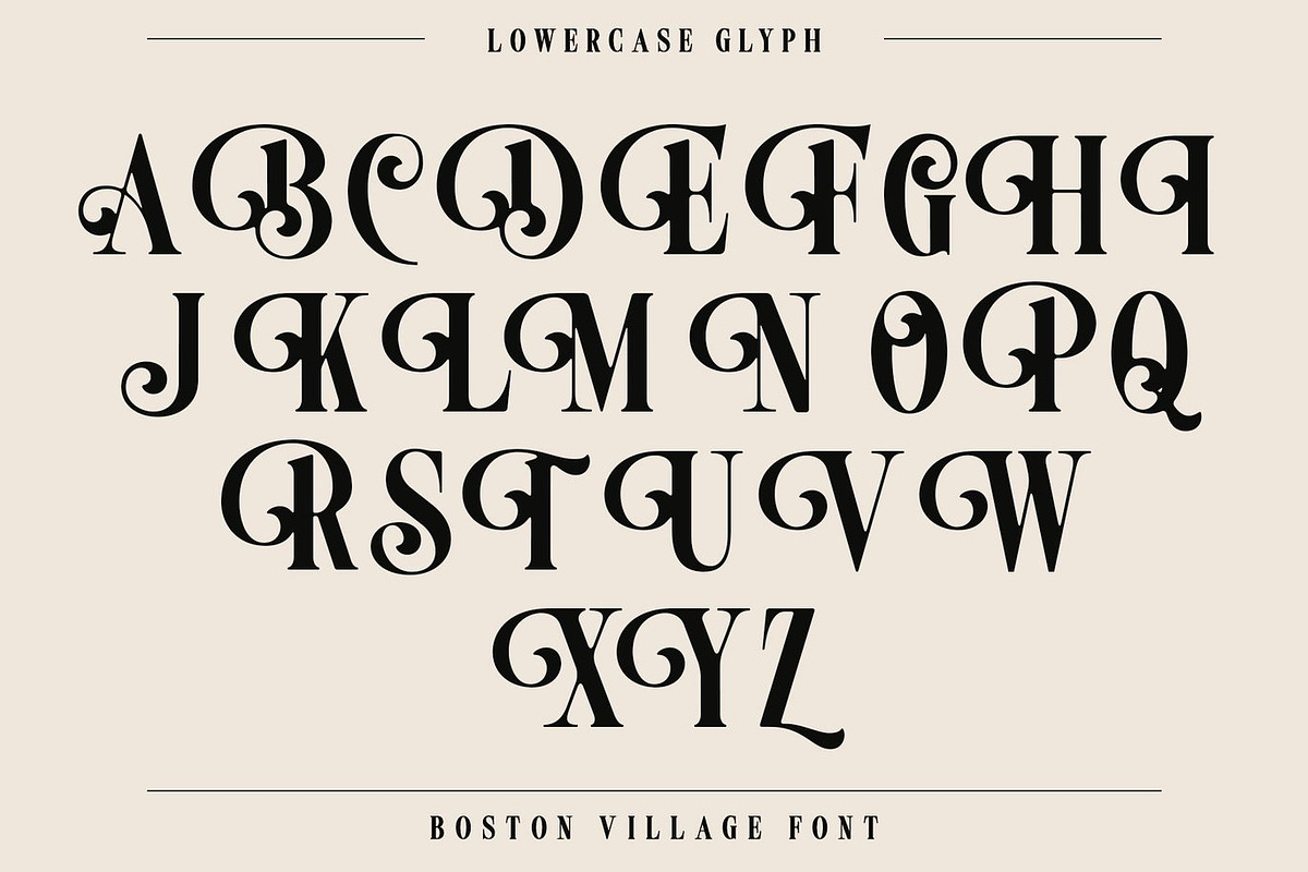 Agency Vinatge Serif Display, a Serif Font by Luna Shop (Photo 2 of 9)