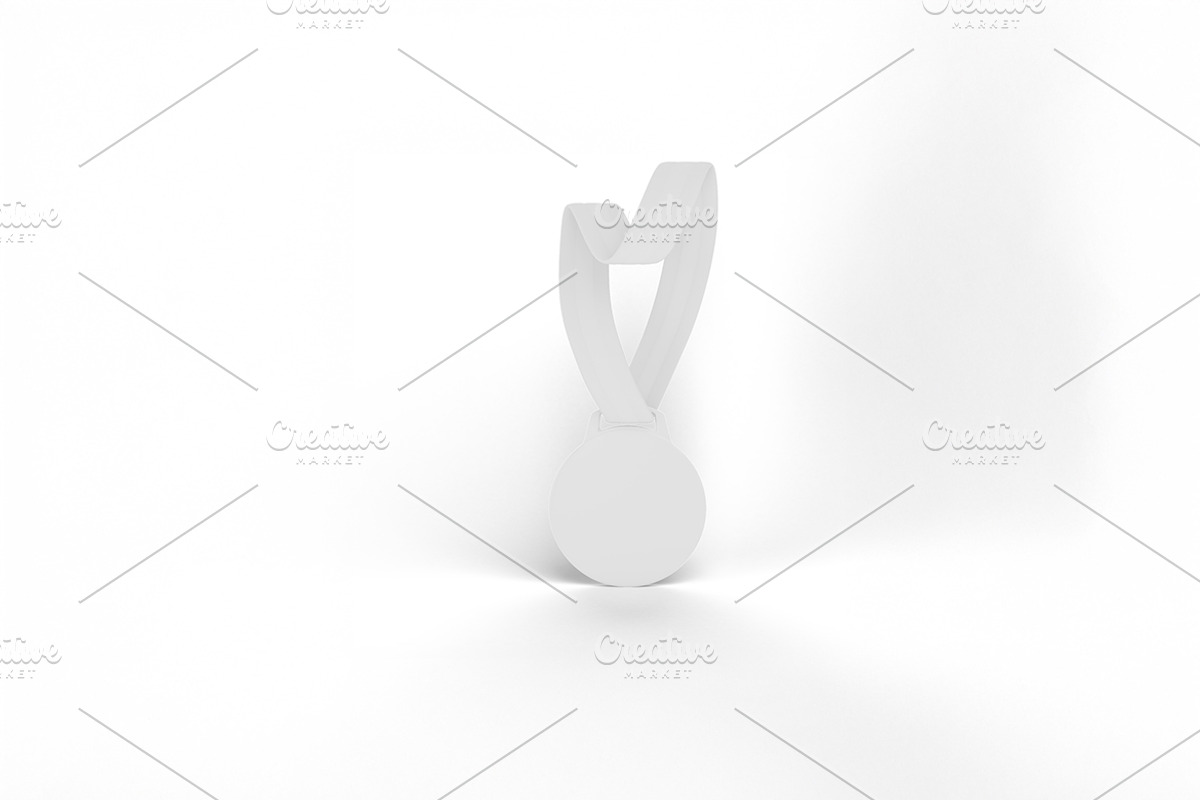 Cartoon Medal Mockup, a Merchandise Mockup by Qaleb Studio (Photo 2 of 2)