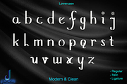 Modern Sans Serif Typeface Font, a Sans Serif Font by jastudio123 (Thumbnail 5 of 8)