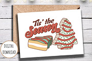 Christmas Tree Cake Tis The Season, an Object Graphic by Boodesign (Thumbnail 2 of 3)