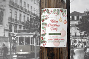 Christmas Party Invitations Template, a Flyer Template by Madhabi Studio (Thumbnail 6 of 6)