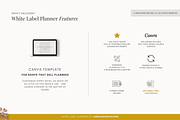White Label Fitness Planner, a Stationery Template by ammarosedesignsllc (Thumbnail 3 of 10)