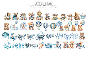 Little BEAR Watercolor animal, an Animal Illustration by Luiz da Rolt Grathwohl (Thumbnail 2 of 8)