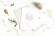 Botany & Moon. Hand Drawn Line Art., a Decorative Illustration by Designwork (Thumbnail 18 of 20)