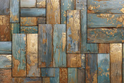 50 Golden Wood Rustic Texture, a Texture Graphic by Area (Thumbnail 9 of 18)