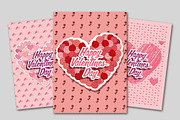 Valentine's Day Cards Set, a Templates & Theme by studiogstock (Thumbnail 2 of 3)