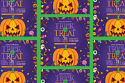Halloween Trick or Treat Flyer, a Flyer Template by Creativestoree (Thumbnail 2 of 5)