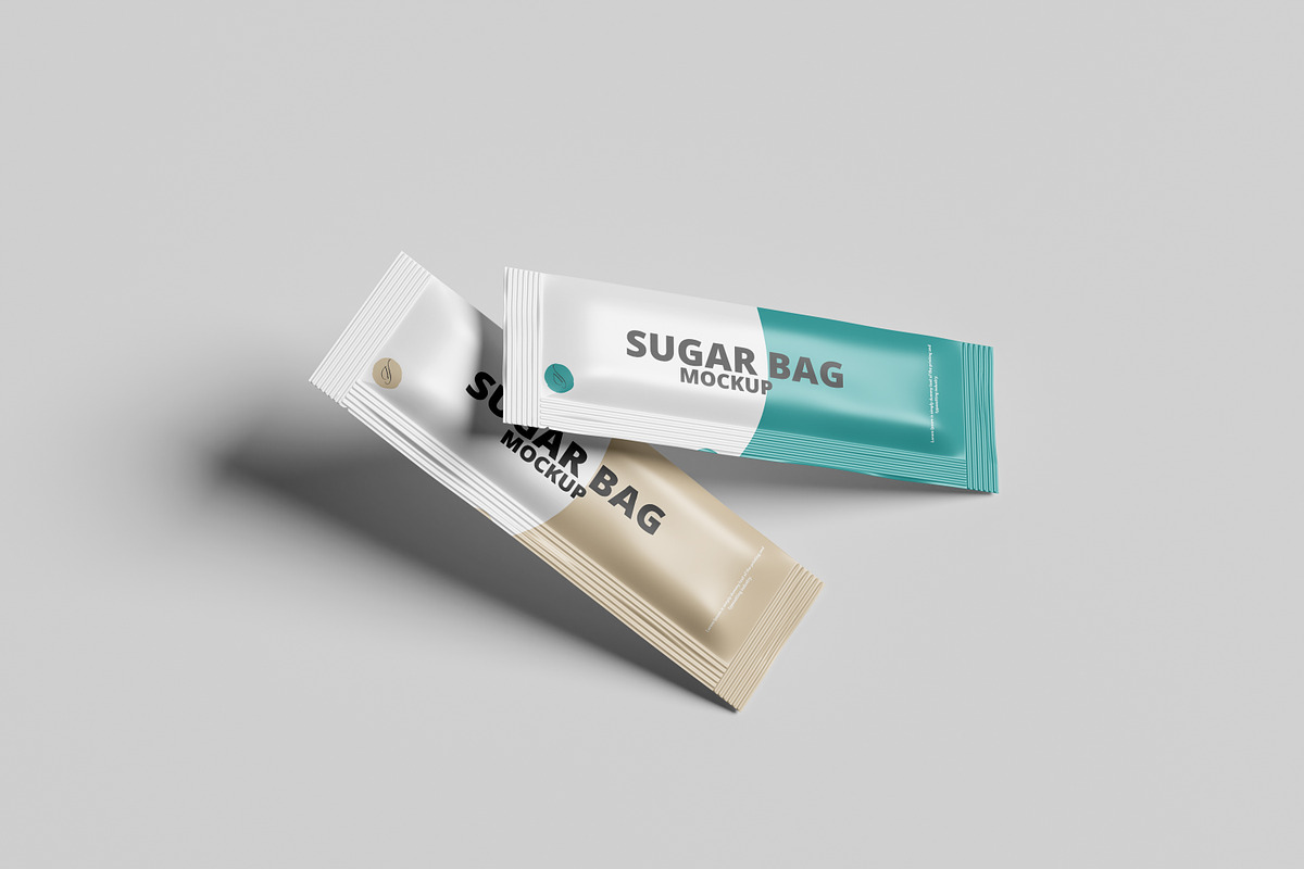 sugar bag mock-up, a Packaging Mockup by Graphic_world89 (Photo 4 of 7)