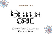 Glitch Grid, a Slab Serif Font by Wow Magic (Thumbnail 1 of 3)
