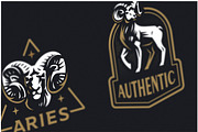 Rams collection, an Animal Illustration by Masterlevsha (Thumbnail 2 of 2)