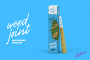 Weed Joint Pre-Roll Mockup - 5 PSD, a Product Mockup by easymock 2 (Thumbnail 3 of 11)
