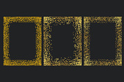 Gold glitter frames, an Object Graphic by Paper Farms (Thumbnail 4 of 5)
