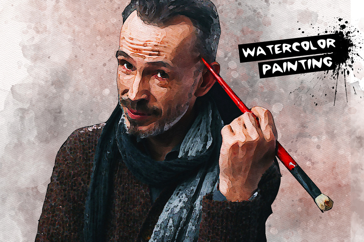 Watercolor Painting Effect, an Action Add-On by PSD Action (Photo 7 of 7)