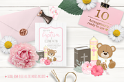 Baptism Design Kit, an Illustration by PixelPaperPrints (Thumbnail 2 of 9)