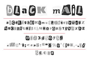 Cut News gray color font, a Sans Serif Font by Zimages (Thumbnail 6 of 9)