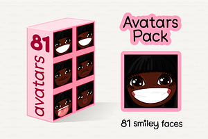 ♥ vector Avatars Pack 81, an Emoji Icon by WINDmade