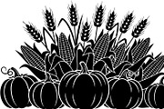 Thanksgiving Harvest SVG Bundle, an Illustration by Designs_River (Thumbnail 10 of 48)