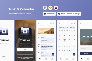 Tracko - Task & Calendar Mobile App