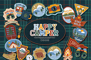 HAPPY CAMPER, a Pattern Graphic by MSNTY STUDIOX (Thumbnail 2 of 28)