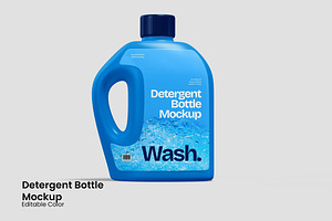 Detergent Bottle Mockup, a Packaging Mockup by renderstockmarket