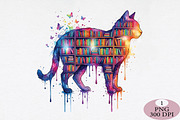 Library Png, Sublimation, a Seasonal Illustration by Daily.Designs (Thumbnail 1 of 5)