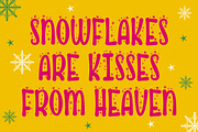 Cute Snow - Quirky Winter Font, a Font by PutraCetol Studio (Thumbnail 3 of 18)