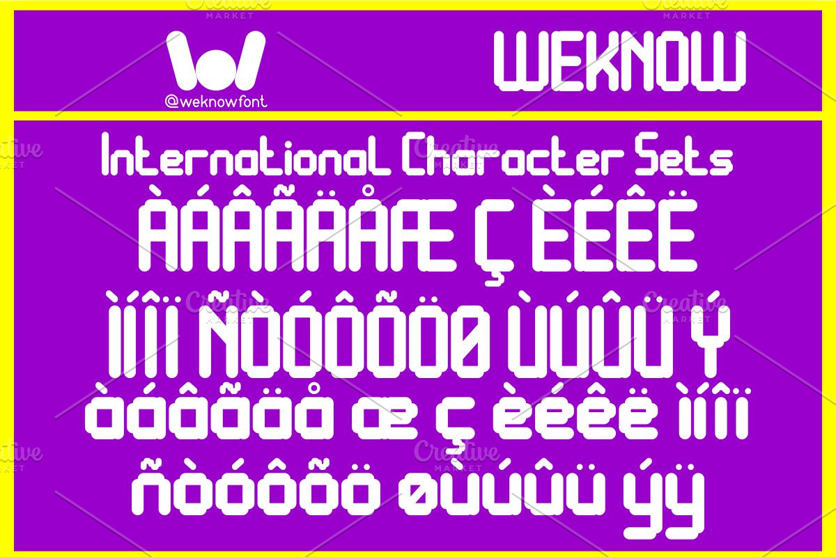 Video Games font, a Font by weknow (Photo 8 of 8)
