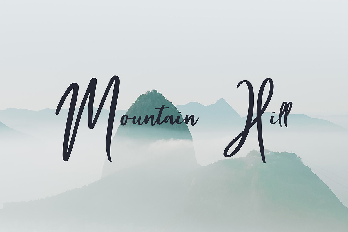 Serihilde Modern Script Font preview 5