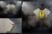 Women's T-shirt On 5 Stages Mock-up, a Hoody Mockup by Mocca Mockups Store (Thumbnail 16 of 59)