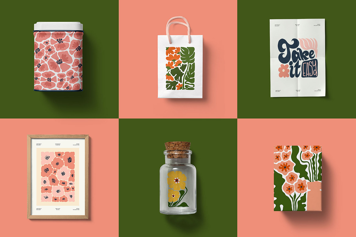 Modern Flora. 2 | Wall Art Creator, an Object Graphic by Leleka.Store (Photo 12 of 19)