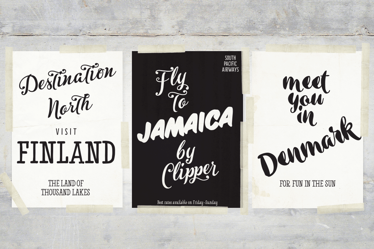 Inkston Font Bundle SALE preview 7