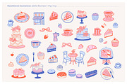 Sweet Bakery, Hand Drawn Collection, a Food Illustration by Marish (Thumbnail 2 of 13)