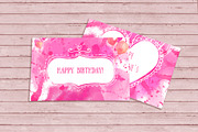 Romantic watercolor backgrounds, a Texture Graphic by Anna's Creative Store (Thumbnail 4 of 4)