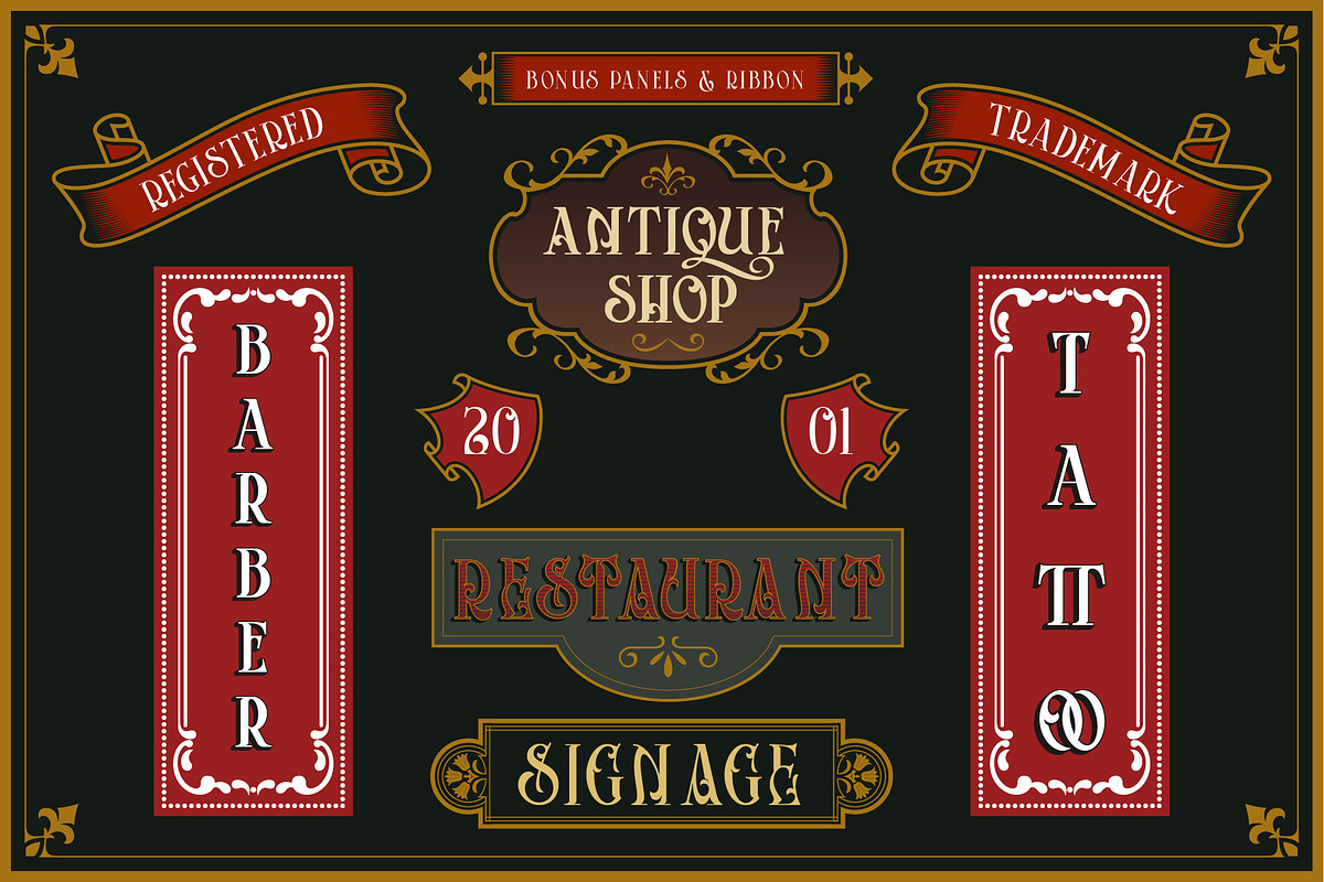 Arterium, a Serif Font by Burntilldead (Photo 10 of 12)