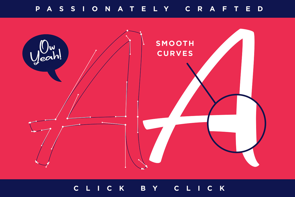 Bigger Love - Clean Handwriting Font preview 2