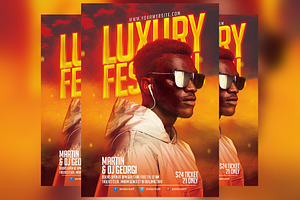 Luxury Festival Flyer