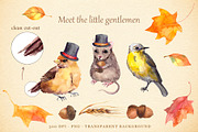 Autumn Thanksgiving Clipart PNG, a Seasonal Illustration by Where summer is (Thumbnail 3 of 12)
