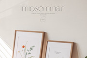 Watercolor wildflower clipart bundle, an Illustration by CarmineType (Thumbnail 11 of 13)