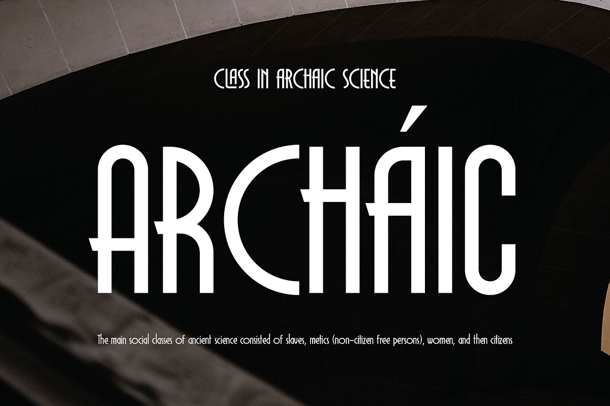 Monsante - Modern Art Deco, a Font by Arterfak Project (Photo 2 of 13)