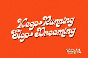 Eiutneck Script, a Script Font by ngene (Thumbnail 6 of 8)